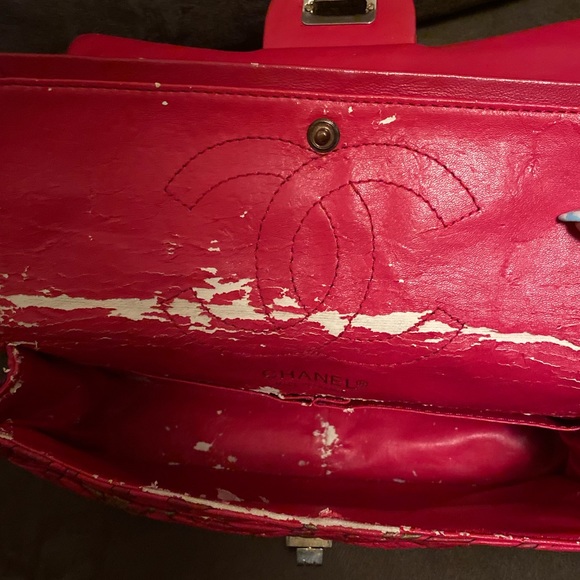 Authentic CHANEL classic double flap limited bag - Picture 3 of 8